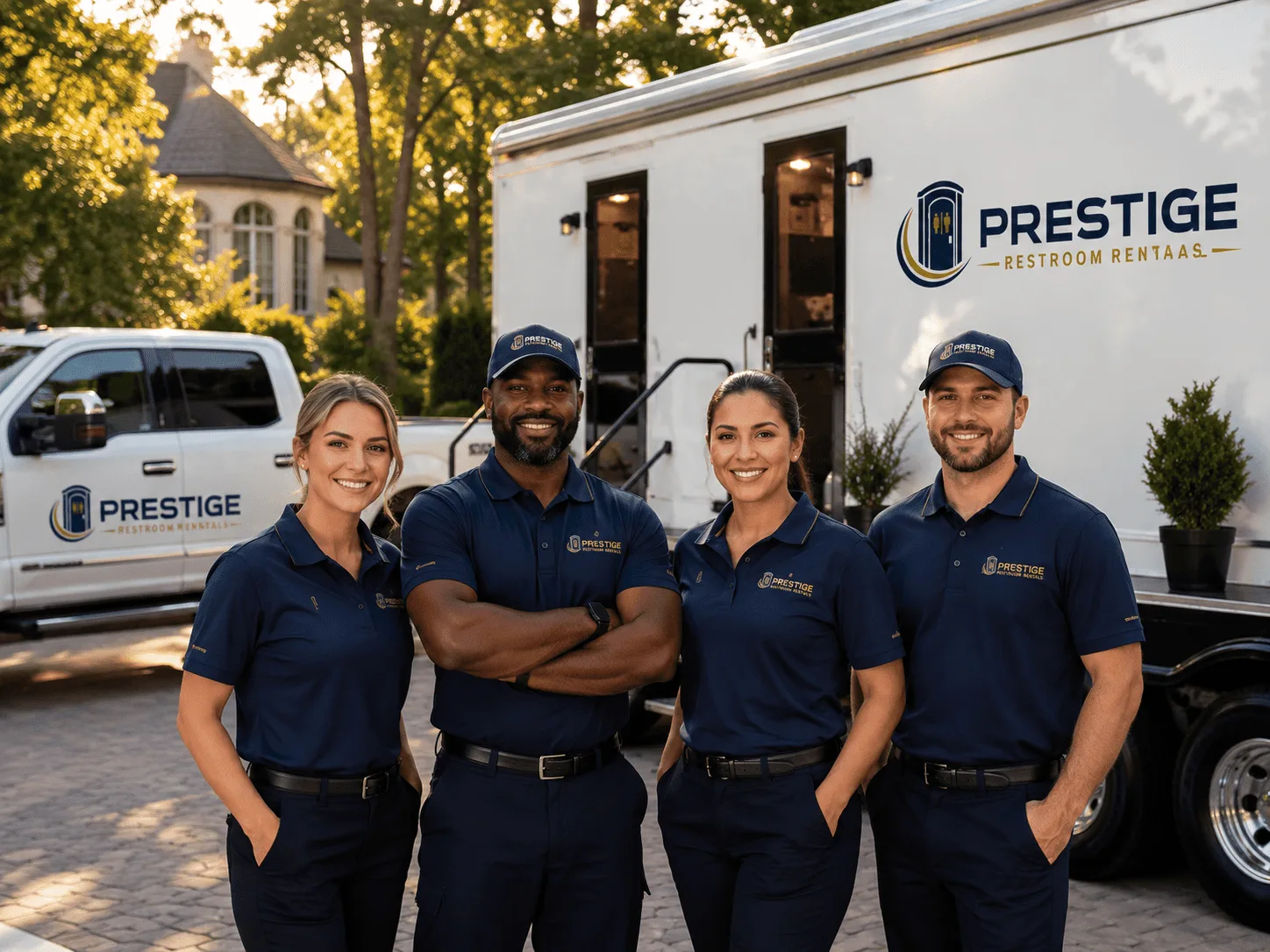 Trusted Luxury Portable Restrooms company in Brooks, KY